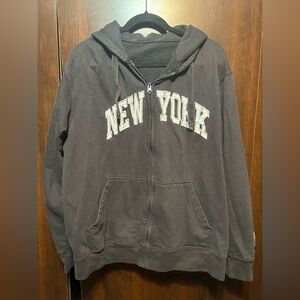 New York Black Hoodie
